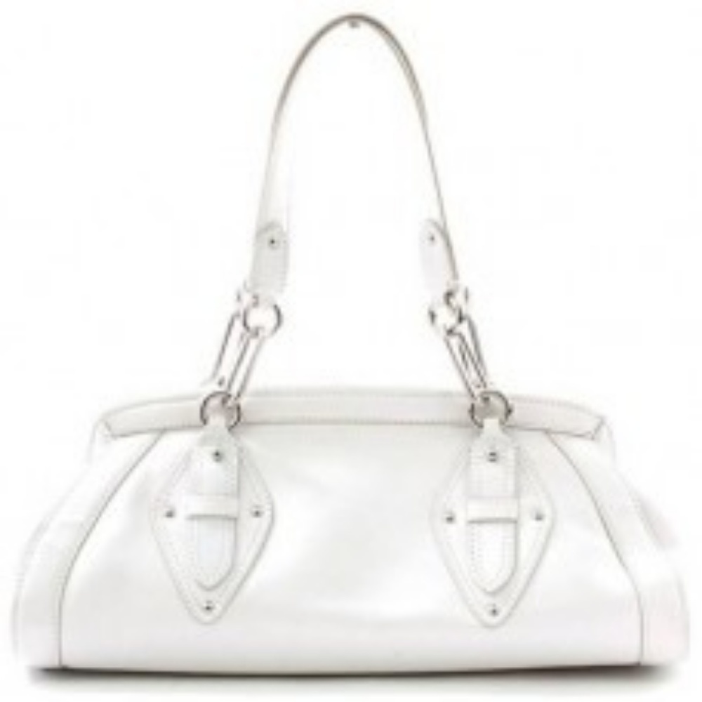 Cole Haan Trinity white leather bag